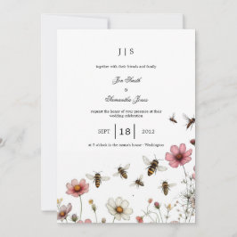 Bloemen kleurrijke zomer kaart