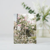 Bloemen Klimmen Rozen Briefkaart (Staand voorkant)