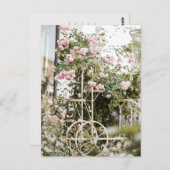 Bloemen Klimmen Rozen Briefkaart (Voorkant / Achterkant)