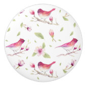 Bloemen knoppen en vogels (Voorkant)