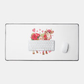 Bloemen Koe, Schattigee Koe Ontwerp Bureaumat (Keyboard & Muis)