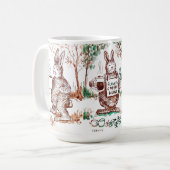 Bloemen Koffie Knuffels mok (Voorkant links)