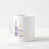 bloemen koffiemok (Voorkant links)