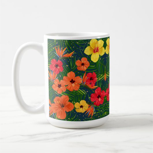 bloemen koffiemok (Links)