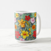 bloemen koffiemok (Voorkant rechts)