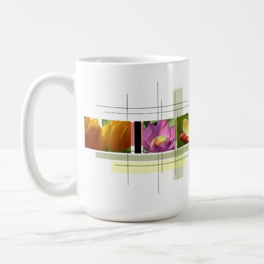 bloemen koffiemok (Links)