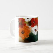 bloemen koffiemok (Voorkant links)