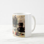 Bloemen, koffiepot en fruit door Vincent van Gogh Koffiemok (Voorkant rechts)