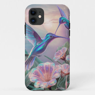 Bloemen kolibries Case-Mate iPhone case
