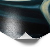 *~* Bloemen Kosmisch Universum AP50 Jezus Foto Afdruk (Hoek)