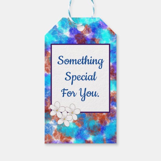 Bloemen Kracht Cadeaulabel (Voorkant)