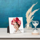 Bloemen Kroon Aangepaste foto Fotoplaat (Insitu)