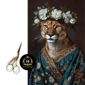  Bloemen Kroon Koningin Cougar Decoupage Tissuepapier