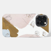 Bloemen Kroonblaadje iPhone Hoesje (Achterkant horizontaal)