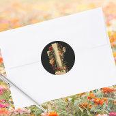  bloemen kruisen Jezus Pasen Ronde Sticker