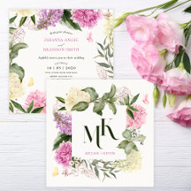 Bloemen kunst bruiloft