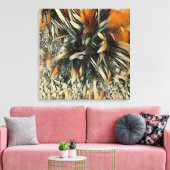 Bloemen Kunst Canvas Afdruk (Insitu (Woonkamer))