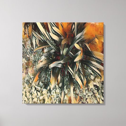 Bloemen Kunst Canvas Afdruk (Voorkant)