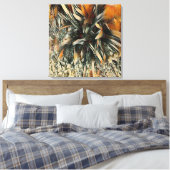 Bloemen Kunst Canvas Afdruk (Insitu (Slaapkamer))