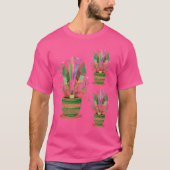 Bloemen kunst / design t-shirt (Voorkant)