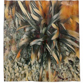 Bloemen Kunst Douchegordijn (Voorkant)