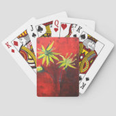 Bloemen Kunst Schilderen Klassieke Speelkaarten (Achterkant)