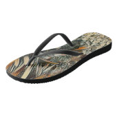 Bloemen Kunst Teenslippers (Schuin)