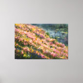 *~* Bloemen Kunst TV2 Uitgerekte Canvas Print (Voorkant)