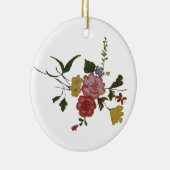 Bloemen Kunstwerk Japanse Bloem Keramisch Ornament (Rechts)