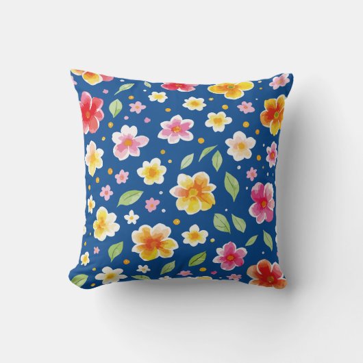 Bloemen Kussen (Voorkant)