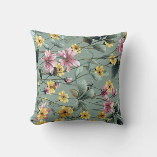 bloemen kussen