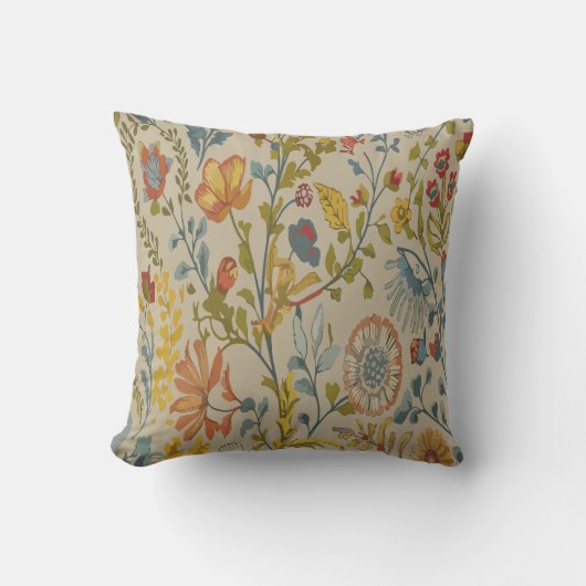 Bloemen Kussen (Voorkant)