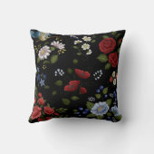 Bloemen Kussen (Achterkant)