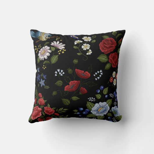 Bloemen Kussen (Achterkant)