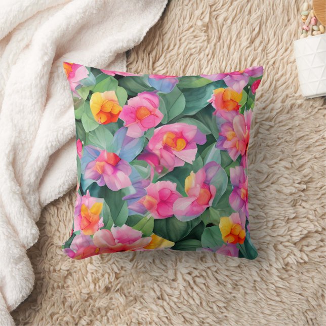 Bloemen Kussen (Deken)