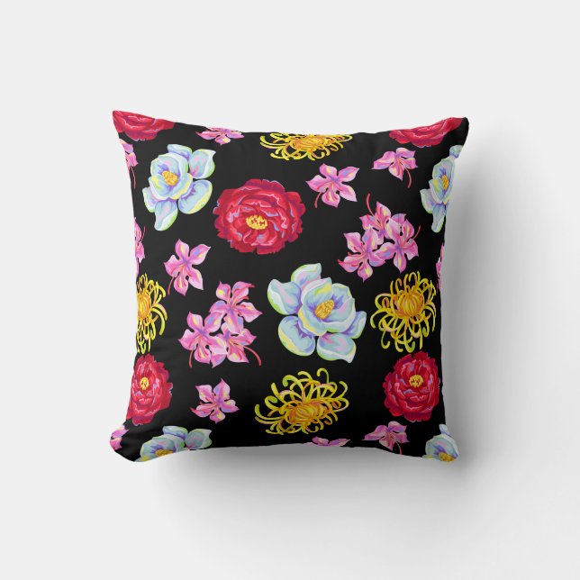 Bloemen Kussen (Voorkant)