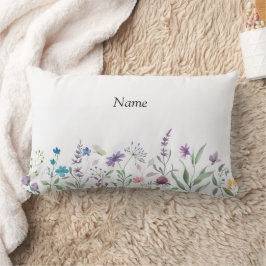 Bloemen kussen voor de kamer van het kleine meisje