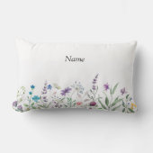 Bloemen kussen voor de kamer van het kleine meisje (Voorkant)