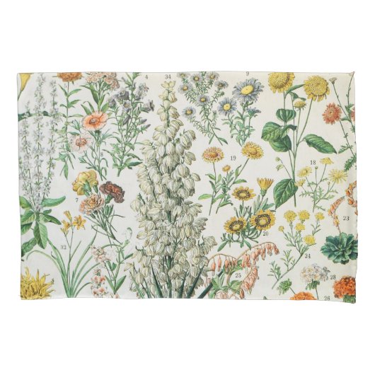  bloemen kussensloop (Voorkant)