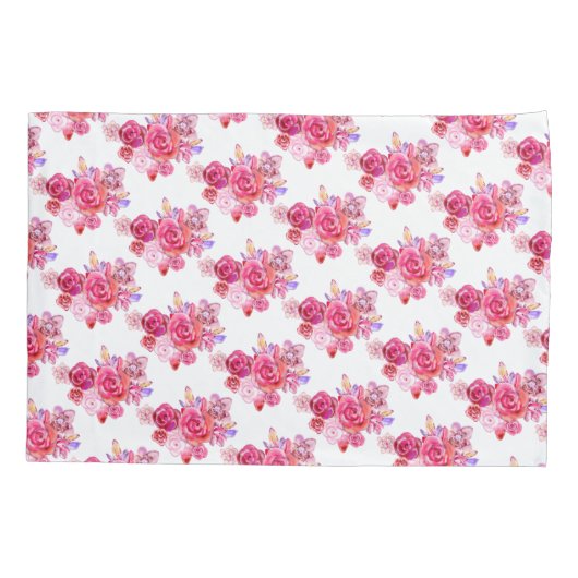 Bloemen- Kussensloop (Achterkant)