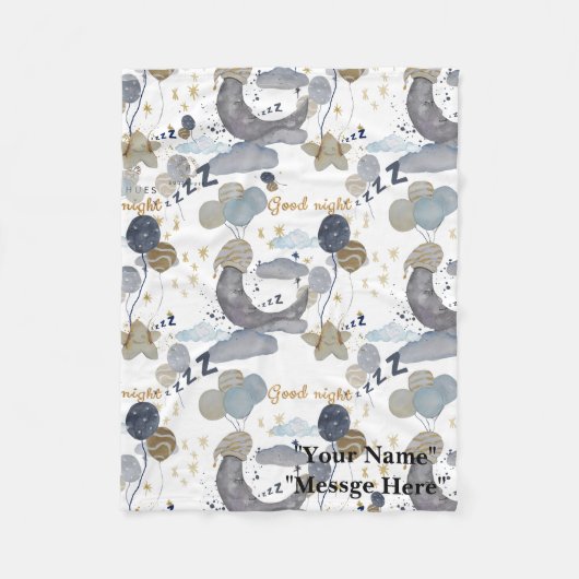 Bloemen Kwekerij print baby deken (Voorkant)