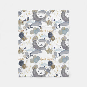 Bloemen Kwekerij print baby deken