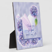 Bloemen Laat Uw Kaarten En Cadeaus Hier Fotoplaat (Zijkant)