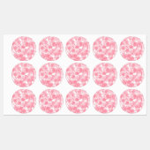 bloemen labels (Vel)