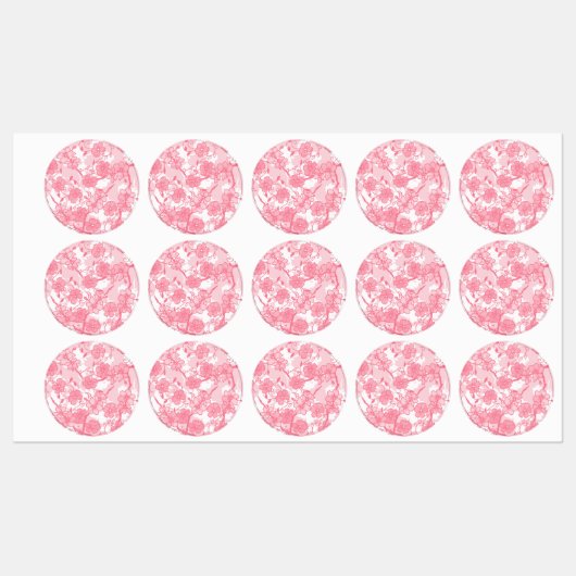 bloemen labels (Vel)