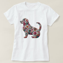 Bloemen Labrador Silhouet T-shirt