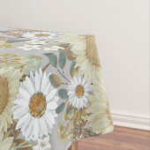 Bloemen land bloementuin tafelkleed (Voorbeeld)