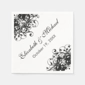  Bloemen Land Bruiloft Verjaardag Servetten (Voorkant)