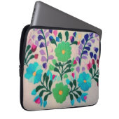 bloemen laptop sleeve (Voorkant Rechts)