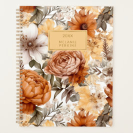  Bloemen Late Summer Waterverf Planner